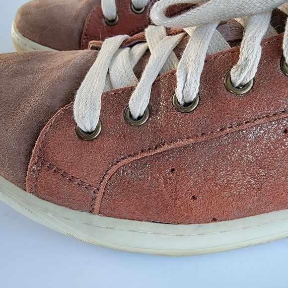 Johnston & Murphy Sneaker Distressed  Suede Leather Size 8 - Picture 14 of 15